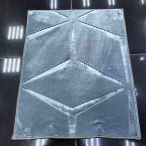 موكيت صيني عانم نقشه مرسديس ازرق فاتح  18 100*100