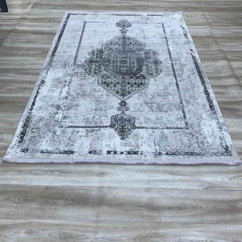 سجاد بورتفليو E908A روسي رمادي 80*150