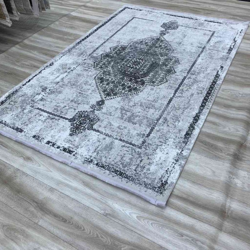 سجاد بورتفليو E908A روسي رمادي 80*150