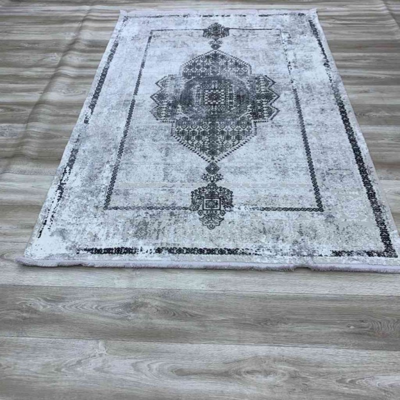 سجاد بورتفليو E908A روسي رمادي 80*150