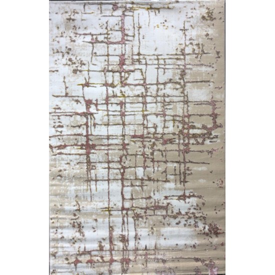 Bulgarian Carpet Mirage N073A Beige and Pink