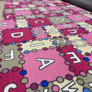 موكيت اطفال حروف اصفر