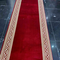 ممر ملكي رسمي فرش درج برواز لون احمر2