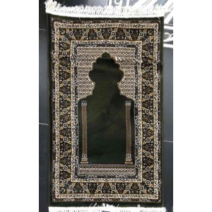 سجادة صلاه تركي فاخرة انطاليا 3370C اخضر مقاس75*120 سم سجادة صلاه تركي فاخرة انطاليا 3370C اخضر مقاس75*120 سم