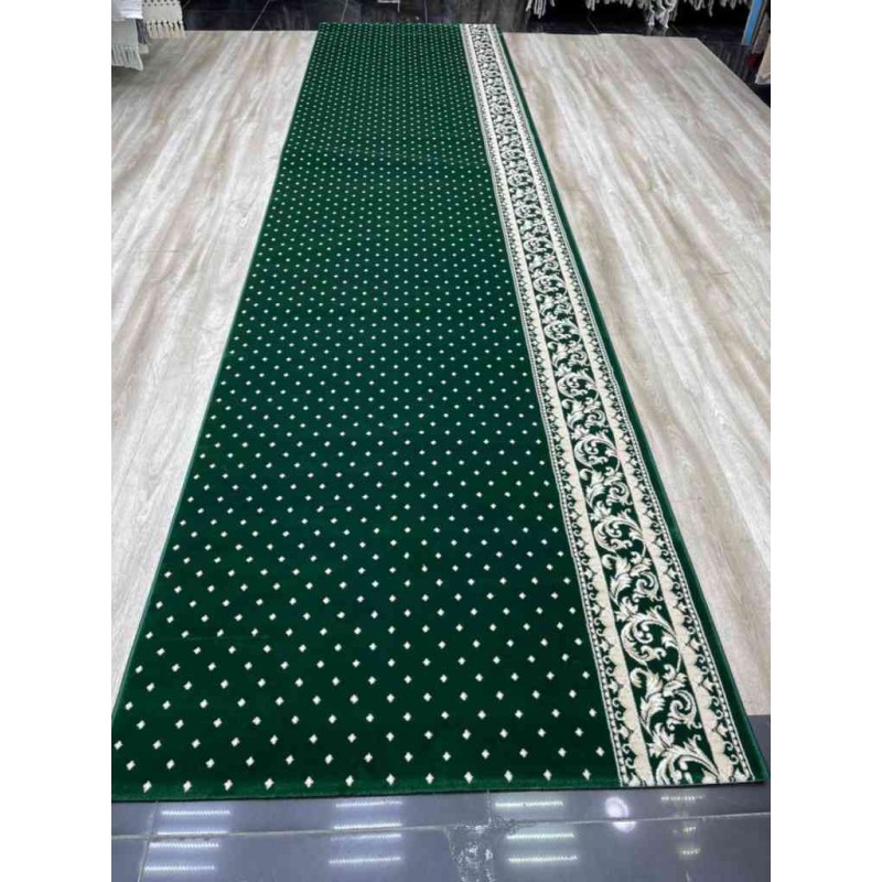 سجاد صلاة الانداس تركي SC119 اخضر مقاس 125*500