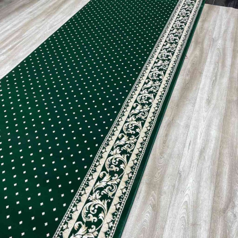 سجاد صلاة الانداس تركي SC119 اخضر مقاس 125*500