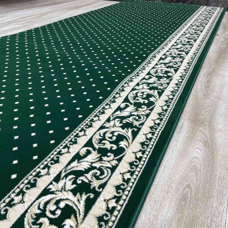 سجاد صلاة الانداس تركي SC119 اخضر مقاس 125*500