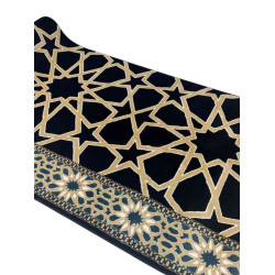 سجاد صلاة الروضة تركي كحلي مقاس 125*500 سم سجاد صلاة الروضة تركي كحلي مقاس 125*500 سم