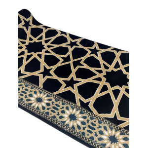 سجاد صلاة الروضة تركي كحلي مقاس 125*500 سم