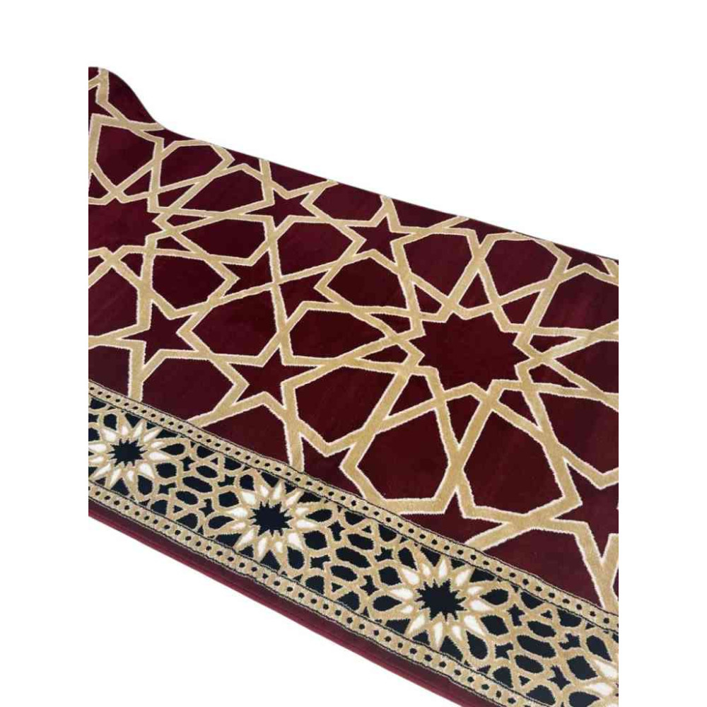 سجاد صلاة الروضة تركي احمر مقاس 125*1000 سم سجاد صلاة الروضة تركي احمر مقاس 125*1000 سم