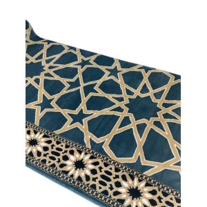 سجاد صلاة الروضة تركي سماوي مقاس 125*1000 سم سجاد صلاة الروضة تركي سماوي مقاس 125*1000 سم