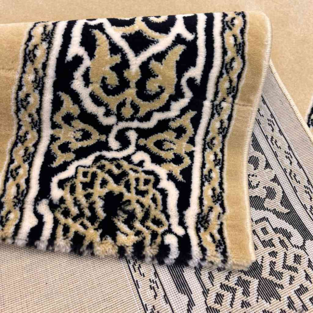 سجاد صلاة مناسك تركي F301A بيج مقاس 125*1000 سم سجاد صلاة مناسك تركي F301A بيج مقاس 125*1000 سم