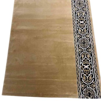 سجاد صلاة مناسك تركي F301A بيج مقاس 125*1000 سم