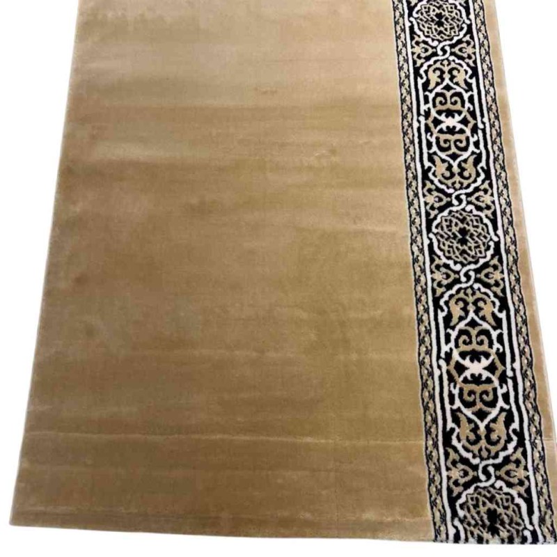 سجاد صلاة مناسك تركي F301A بيج مقاس 125*1000 سم