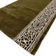 سجاد صلاة مناسك تركي F301A اخضر مقاس 125*1000 سم سجاد صلاة مناسك تركي F301A اخضر مقاس 125*1000 سم