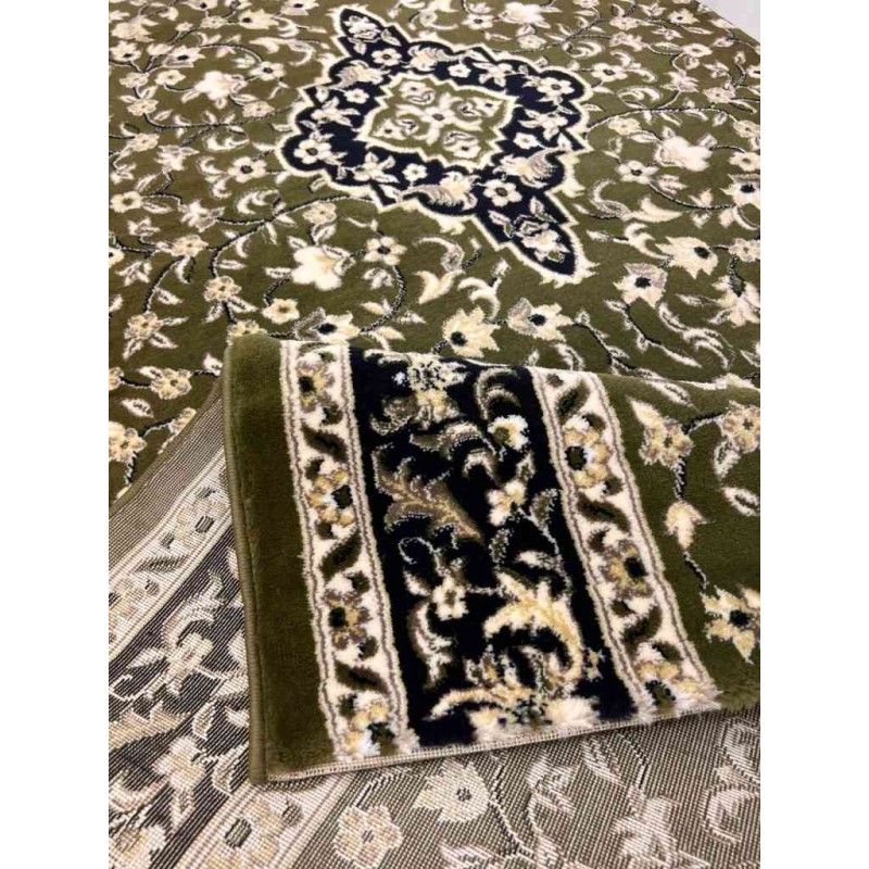 سجاد صلاة محراب تركي 4869C اخضر مقاس 125*500 سم