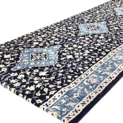 سجاد صلاة محراب تركي 4869C كحلي مقاس 125*1000 سم