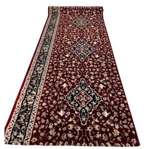 سجاد صلاة محراب تركي 4869C احمر مقاس 125*1000 سم