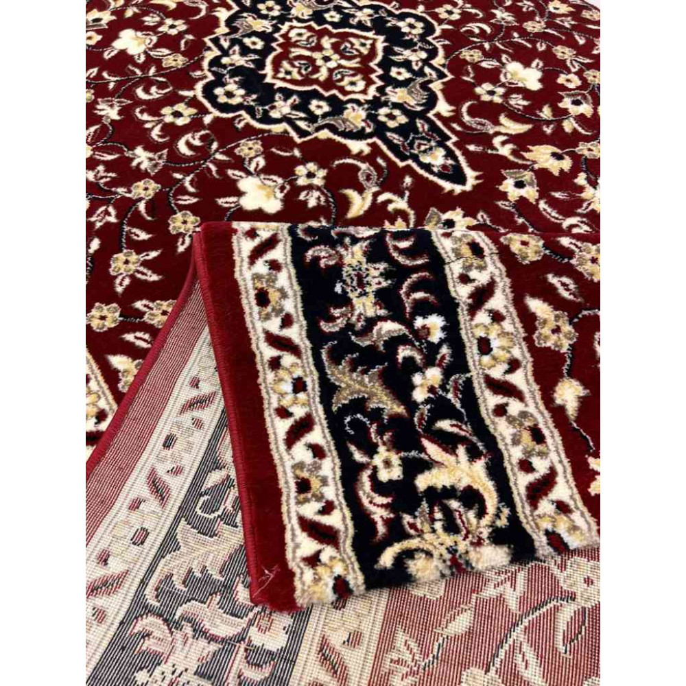 سجاد صلاة محراب تركي 4869C احمر مقاس 125*1000 سم