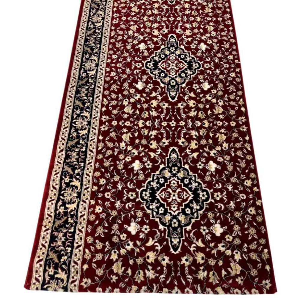 سجاد صلاة محراب تركي 4869C احمر مقاس 125*1000 سم