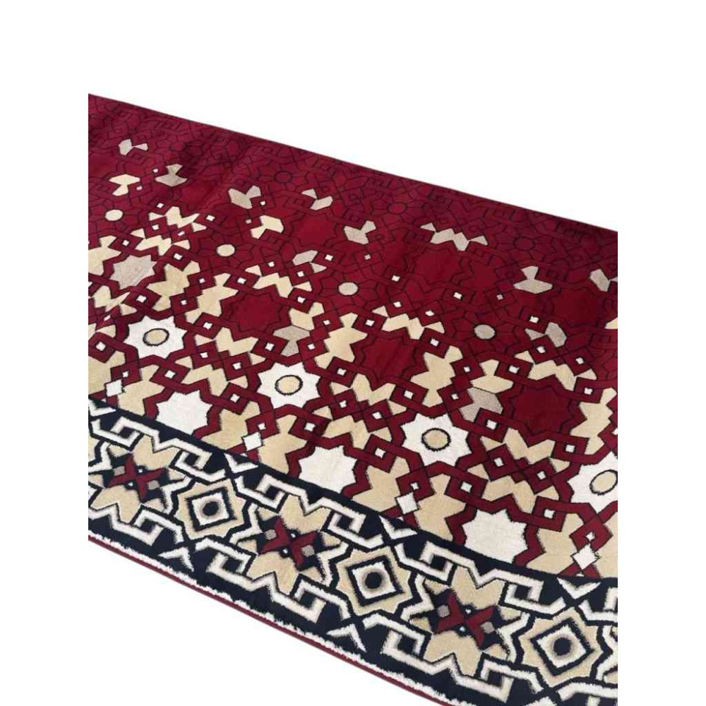 سجاد صلاة المنارة تركي احمر مقاس 125*1000 سم سجاد صلاة المنارة تركي احمر مقاس 125*1000 سم