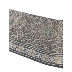 سجاد صلاة اندلس تركي رصاصي مقاس 125*1000 سم سجاد صلاة اندلس تركي رصاصي مقاس 125*1000 سم