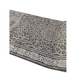 سجاد صلاة اندلس تركي رصاصي مقاس 125*1000 سم سجاد صلاة اندلس تركي رصاصي مقاس 125*1000 سم