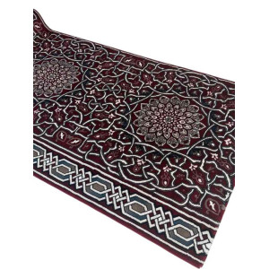 سجاد صلاة اندلس تركي احمر مقاس 125*1000 سم