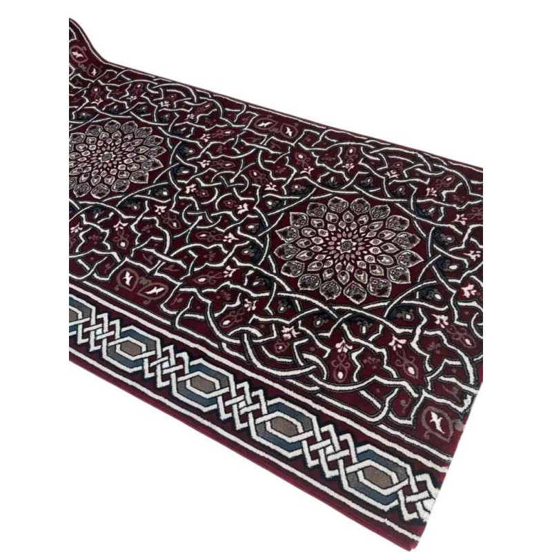 سجاد صلاة اندلس تركي احمر مقاس 125*500 سم سجاد صلاة اندلس تركي احمر مقاس 125*500 سم