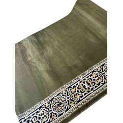 سجاد صلاة مناسك تركي F301A اخضر مقاس 125*500 سم