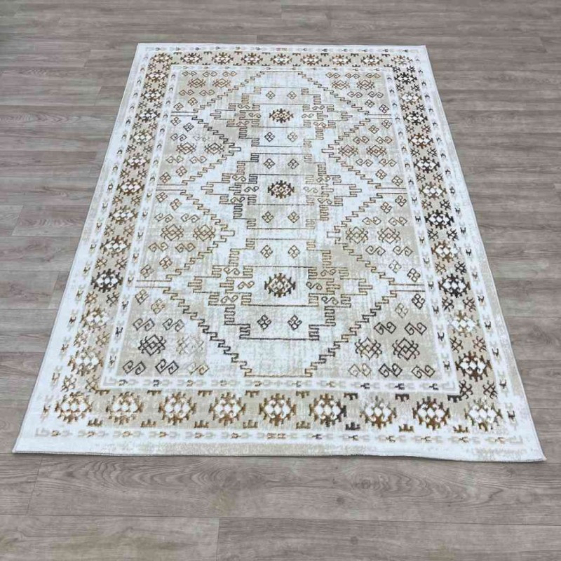 سجاد تركي ميا 11224B بيج يني مقاس 80*150 