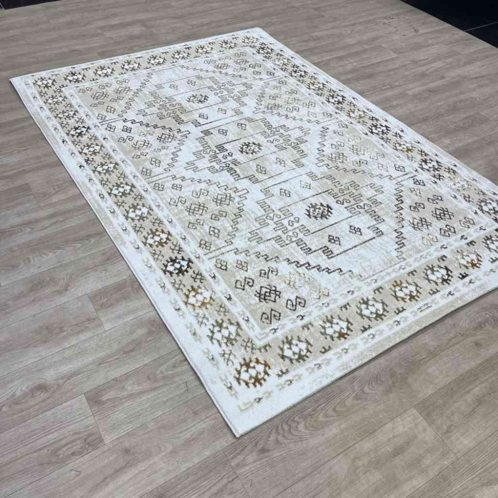 سجاد تركي ميا 11224B بيج بيج مقاس 100*200