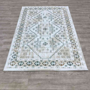 سجاد تركي ميا 11224B بيج اخضرمقاس 150*220