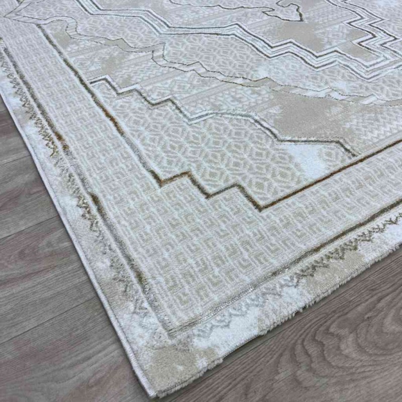سجاد تركي ميا 11236B بيج بني مقاس 100*200