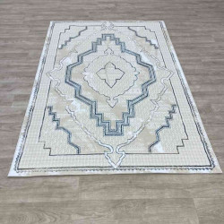 سجاد تركي ميا 11236B بيج سماوي مقاس 80*150 