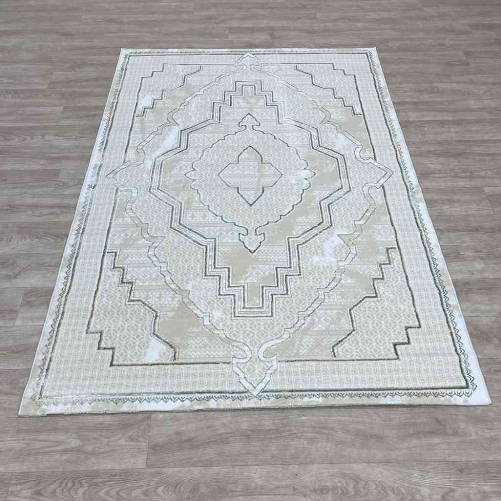 سجاد تركي ميا 11236B بيج اخضرمقاس 80*150