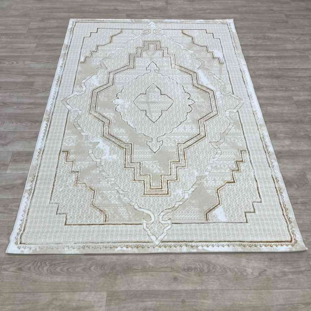 سجاد تركي ميا 11236B بيج ذهبي مقاس 100*200 سجاد تركي ميا 11236B بيج ذهبي مقاس 100*200