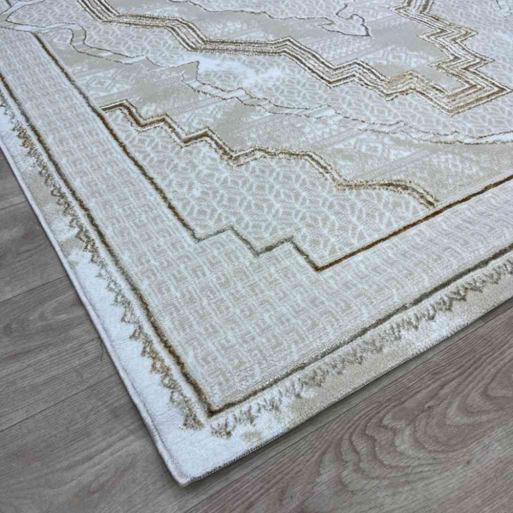سجاد تركي ميا 11236B بيج ذهبي مقاس 100*200 سجاد تركي ميا 11236B بيج ذهبي مقاس 100*200