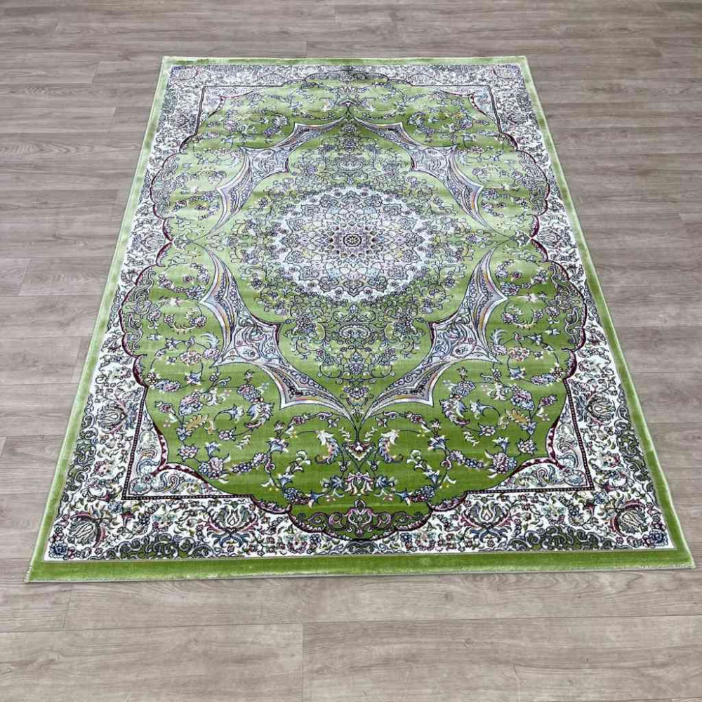 سجاد تركي احلامي كلاسيك سميك ناعم ODT97A اخضر مقاس 200*300