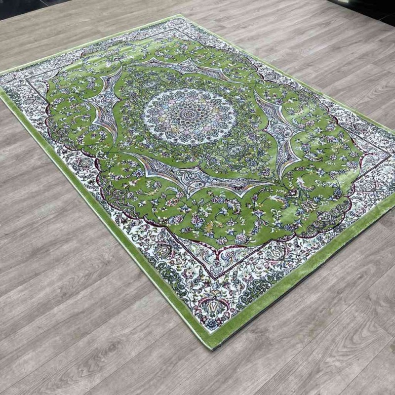 سجاد تركي احلامي كلاسيك سميك ناعم ODT97A اخضر مقاس 200*300