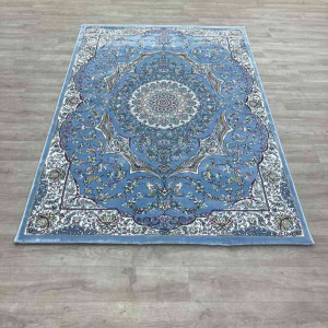 سجاد تركي احلامي كلاسيك سميك ناعم ODT97A سماوي مقاس 250*350