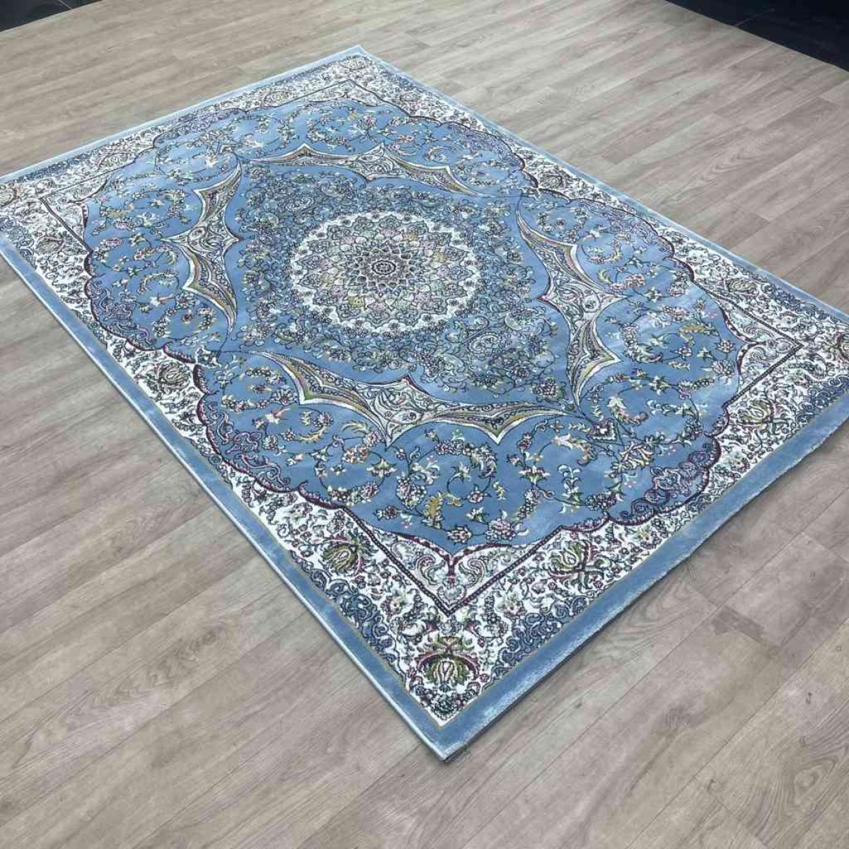 سجاد تركي احلامي كلاسيك سميك ناعم ODT97A سماوي مقاس 200*300 سجاد تركي احلامي كلاسيك سميك ناعم ODT97A سماوي مقاس 200*300