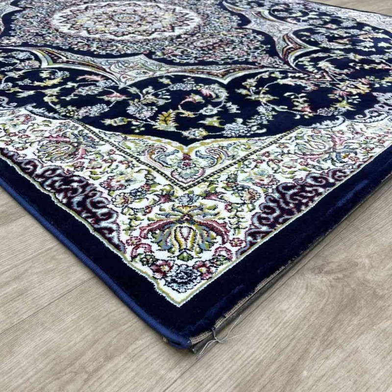 سجاد تركي احلامي كلاسيك سميك ناعم ODT97A كحلي مقاس 100*200
