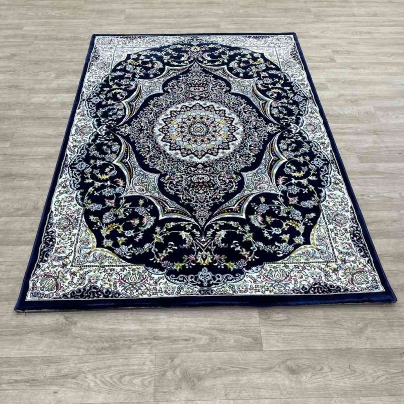 سجاد تركي احلامي كلاسيك سميك ناعم ODT97A كحلي مقاس 100*200