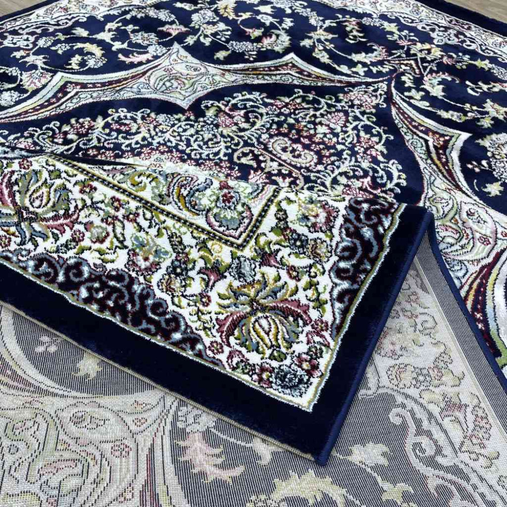 سجاد تركي احلامي كلاسيك سميك ناعم ODT97A كحلي مقاس 200*300