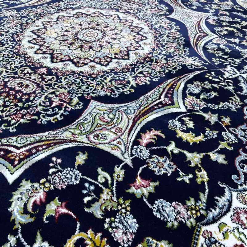 سجاد تركي احلامي كلاسيك سميك ناعم ODT97A كحلي مقاس 100*200