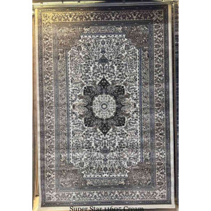 سجاد تركي سوبر الماس كريم مقاس 160*220