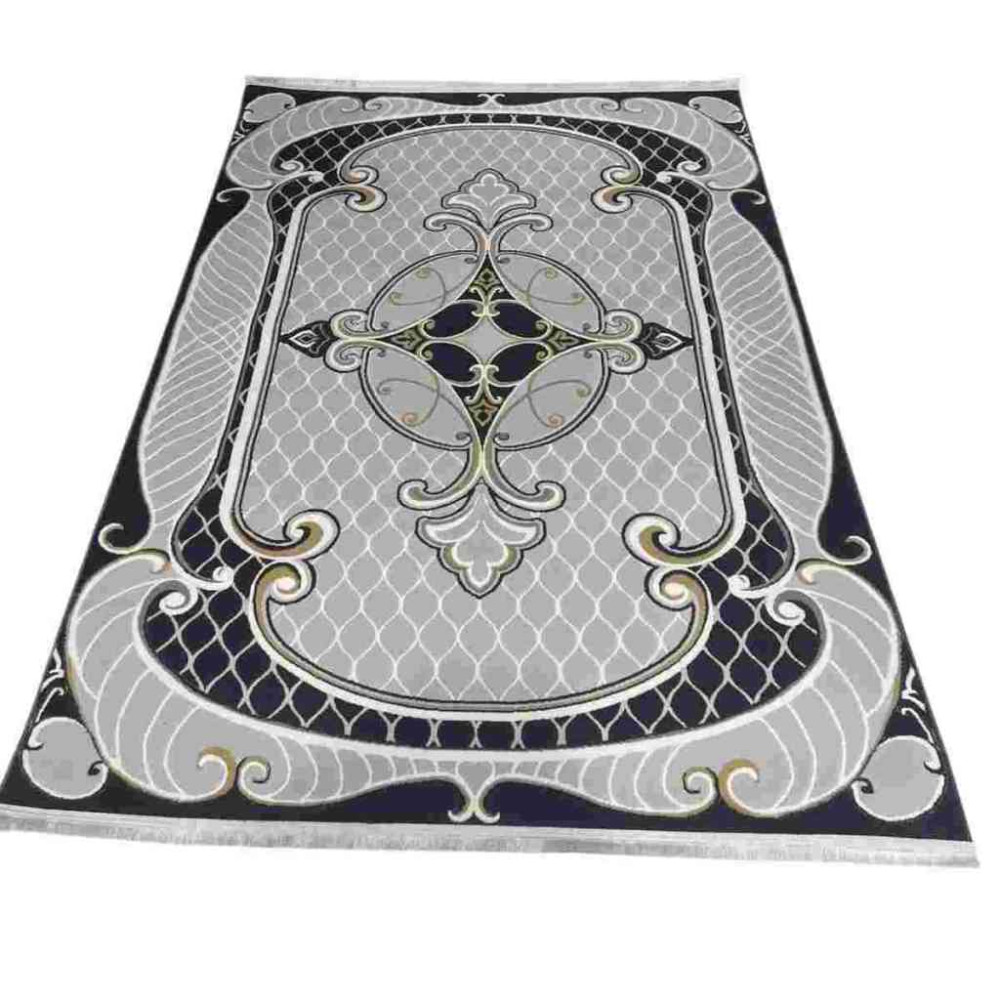 سجاد تركي بيونكلا BN102A رصاصي كحلي مقاس 50*80 سجاد تركي بيونكلا BN102A رصاصي كحلي مقاس 50*80