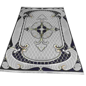 سجاد تركي بيونكلا BN102A رصاصي كحلي مقاس 50*80