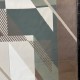 سجاد المصممين لونك تركي A0058 بني كوكين مقاس 100*200
